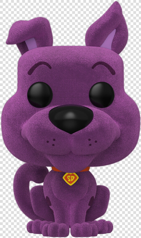 Scooby Doo   Funko Pop Scooby Doo Flocked  HD Png DownloadTransparent PNG