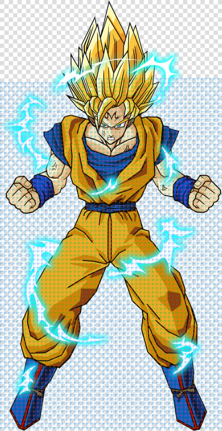 Goku Majin Ssj2 Fanfic Dbz   Dragon Ball Z Transparent Background  HD Png DownloadTransparent PNG