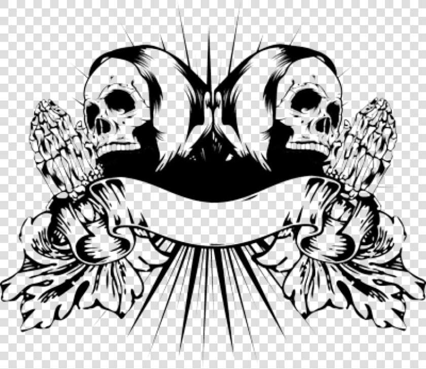 Free Png Download Praying Skull Hands Tattoo Png Images   Skeleton Praying Hands Tattoo  Transparent PngTransparent PNG