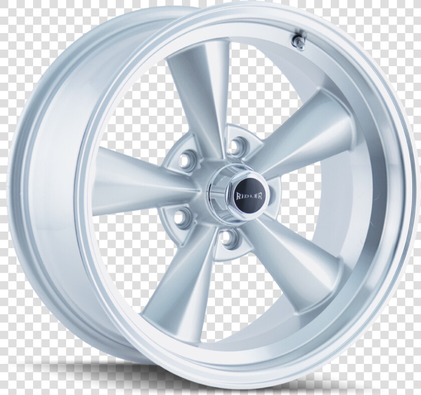 675 Silver W  Machined Lip   Ridler 675 Wheel Rim 675 7761mb  HD Png DownloadTransparent PNG
