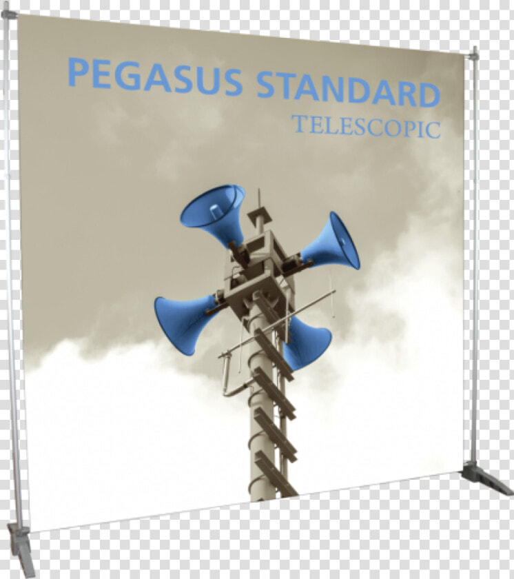 Pegasus Standard Telescopic Banner Stand   Pegasus Supreme Telescopic Banner Stand  HD Png DownloadTransparent PNG