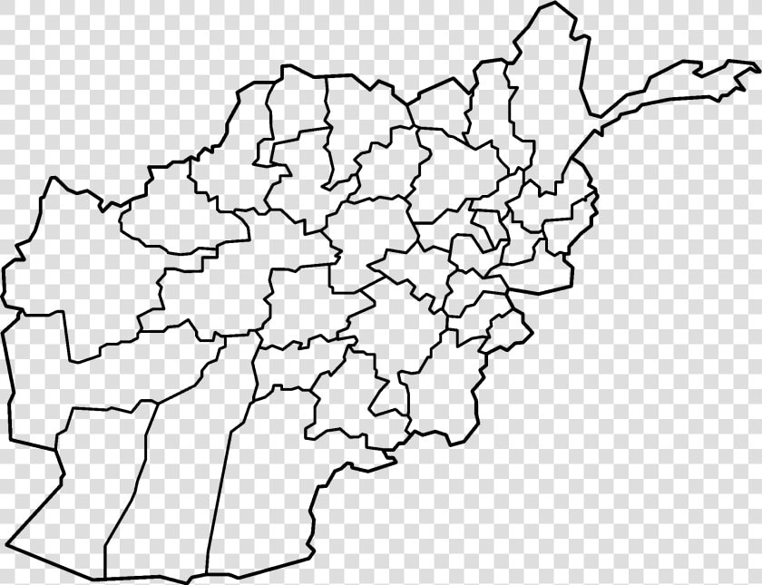 Vector Maps Blank   Afghanistan Map In Pashto  HD Png DownloadTransparent PNG