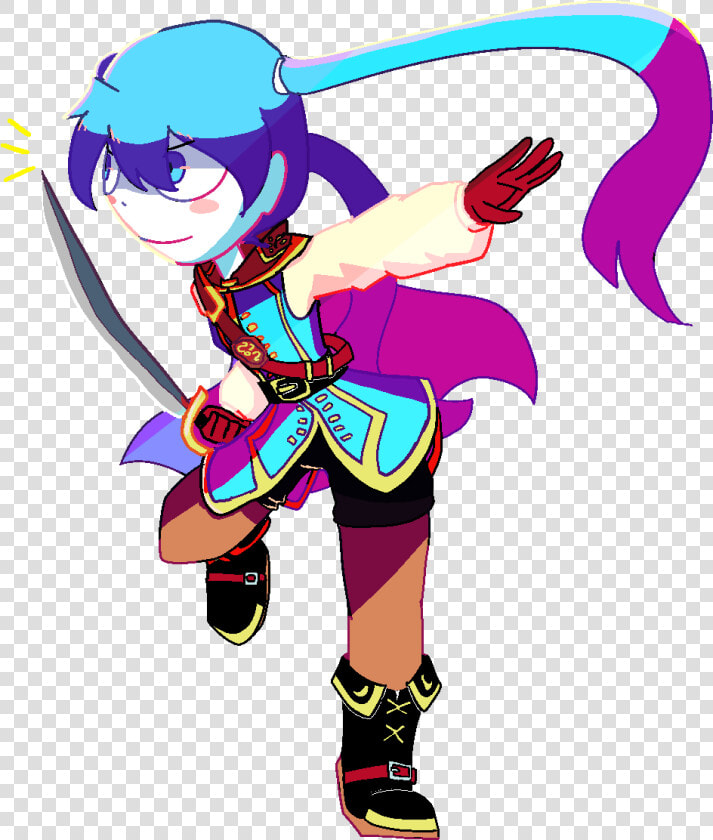 I Made A Miku Mii For Smash   Cartoon  HD Png DownloadTransparent PNG