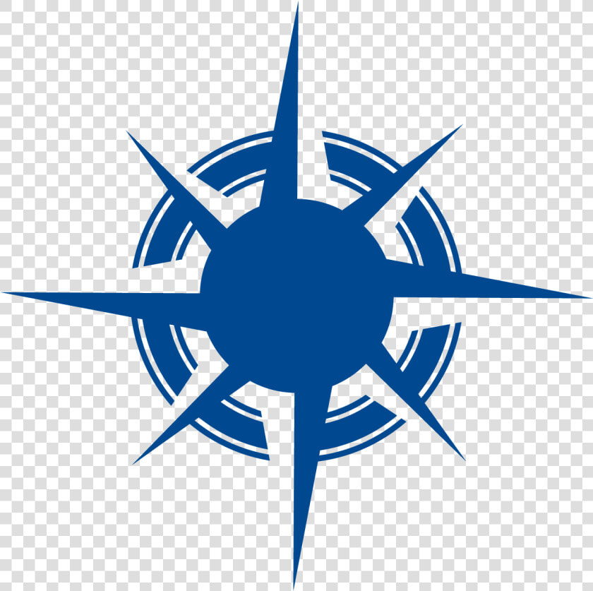 Bism Logo  Blue Compass   Navy Blue Compass Icon  HD Png DownloadTransparent PNG
