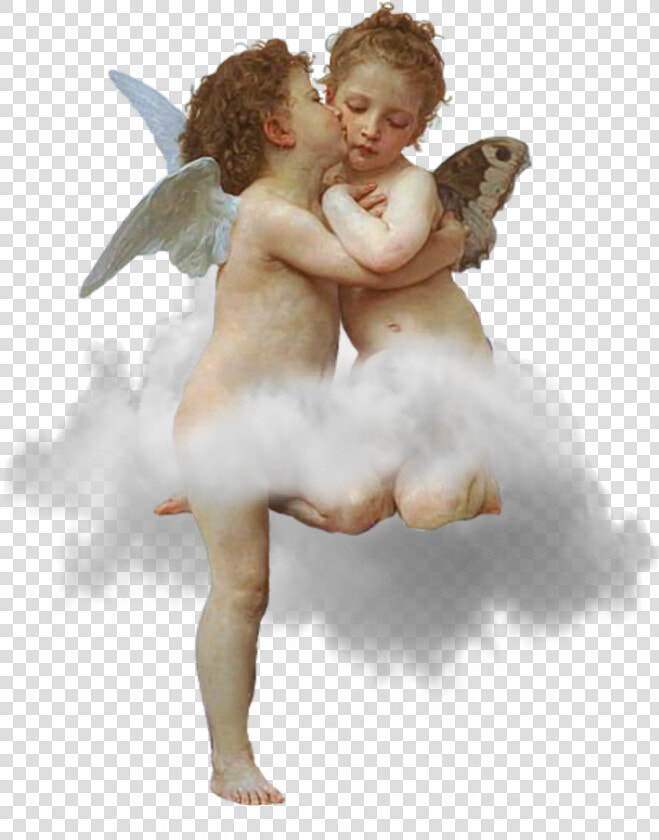 Edits Angels Boy Girl Cherubs Wings Cloud Sky   Angels Png  Transparent PngTransparent PNG