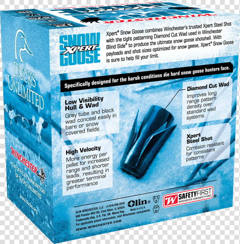 Wxs123bb Box Image   Winchester Xpert Snow Goose  HD Png DownloadTransparent PNG