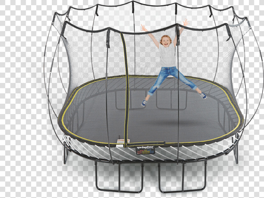 Large Square   Springless Trampoline  HD Png DownloadTransparent PNG