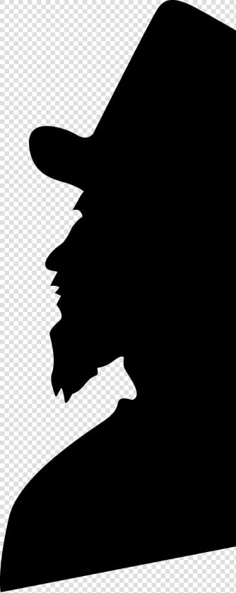 Gentleman Vector Head Outline   Man Silhouette Top Hat  HD Png DownloadTransparent PNG