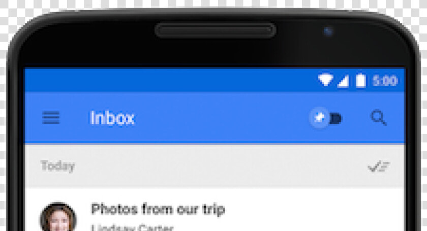 Google Inbox App 250   Smartphone  HD Png DownloadTransparent PNG