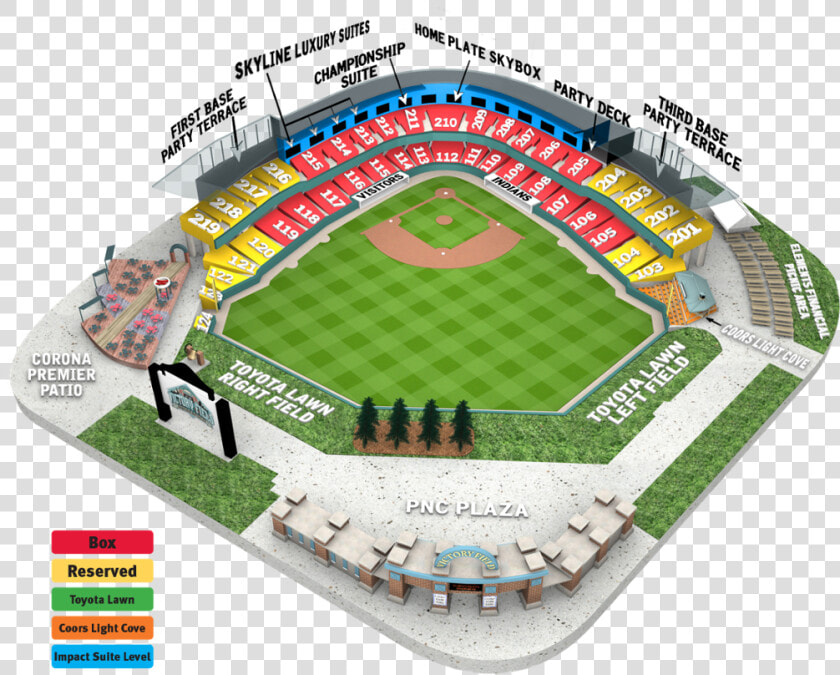 Indy Indians Seating Chart  HD Png DownloadTransparent PNG