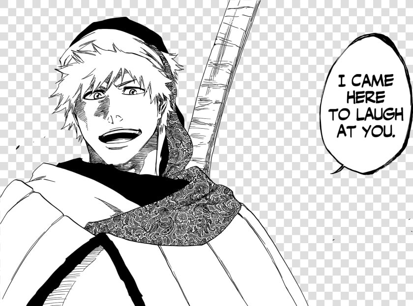 Collection Of Free Smirk Drawing Ichigo Download On   Show Me Pictures Of Ichigo To Trace  HD Png DownloadTransparent PNG