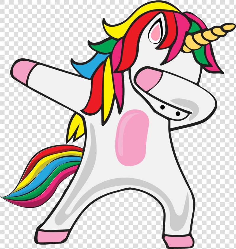 Cute Dabbing Unicorn Shirt Funny Unicorn Dab Tshirt   Transparent Dabbing Unicorn Png  Png DownloadTransparent PNG