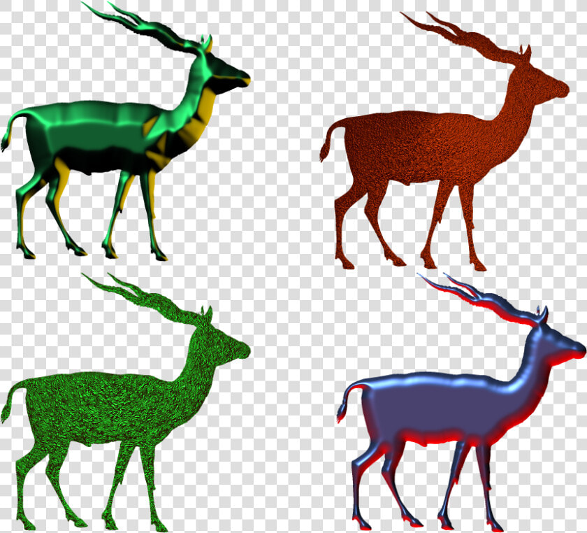 Silueta De Antilope  HD Png DownloadTransparent PNG