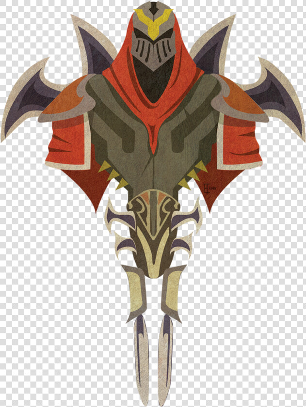 Zed Commission By Whitebrush1138   League Of Legends Zed  39 s Blade  HD Png DownloadTransparent PNG