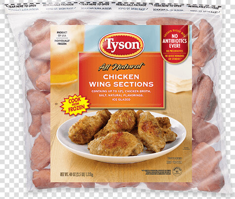 Tyson Chicken Wings   Chicken Wing Sections  HD Png DownloadTransparent PNG