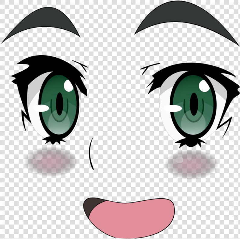  mq  blush  eyes  faces  face  happy  anime   Anime Girl Face Transparent  HD Png DownloadTransparent PNG
