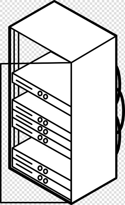 Server  Cupboard  Rack  Server Rack   Server Rack Clip Art  HD Png DownloadTransparent PNG