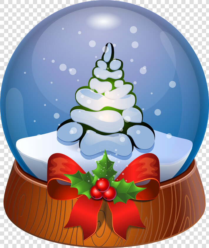 Christmas Tree Snow Globe Transparent Png Clip Art   Christmas Snow Globe Transparent Background  Png DownloadTransparent PNG