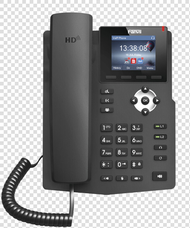Teléfono Ip Empresarial Con Pantalla Lcd De   Fanvil X3s Ip Phone  HD Png DownloadTransparent PNG