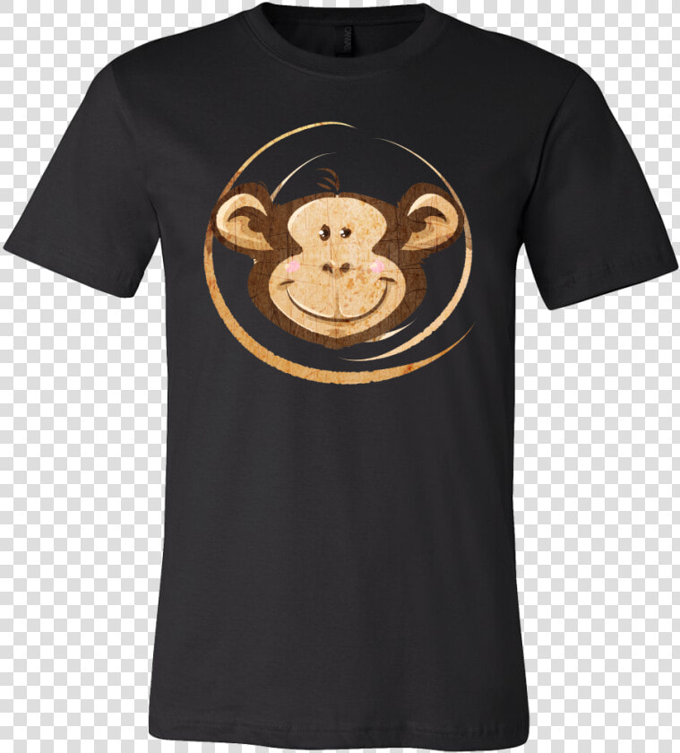 Monkey Face Funny Humor Gorilla Chimpanzee T Shirt   Cute Cross Country T Shirt  HD Png DownloadTransparent PNG