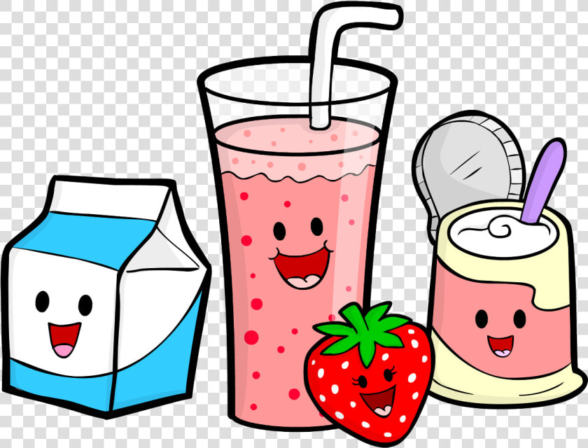 Smoothie Clipart Animated Pencil And In Color Smoothie   Healthy Food Cartoon  HD Png DownloadTransparent PNG
