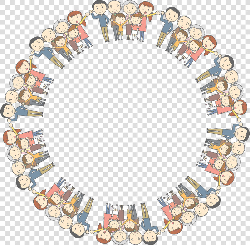 Multigenerational Family Circle Frame   Family Circle Frame Clipart  HD Png DownloadTransparent PNG