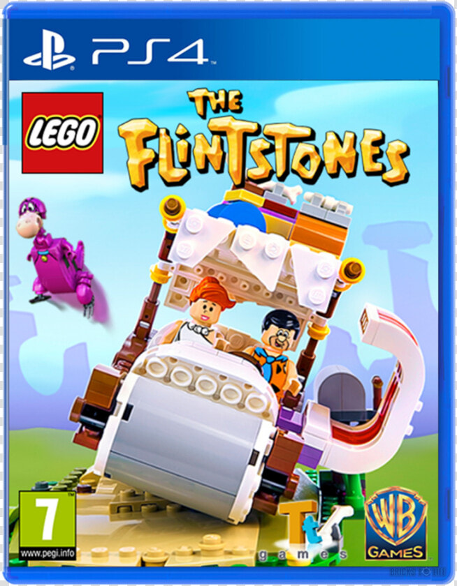 Flintstones copy   Lego The Flintstones Ps4  HD Png DownloadTransparent PNG