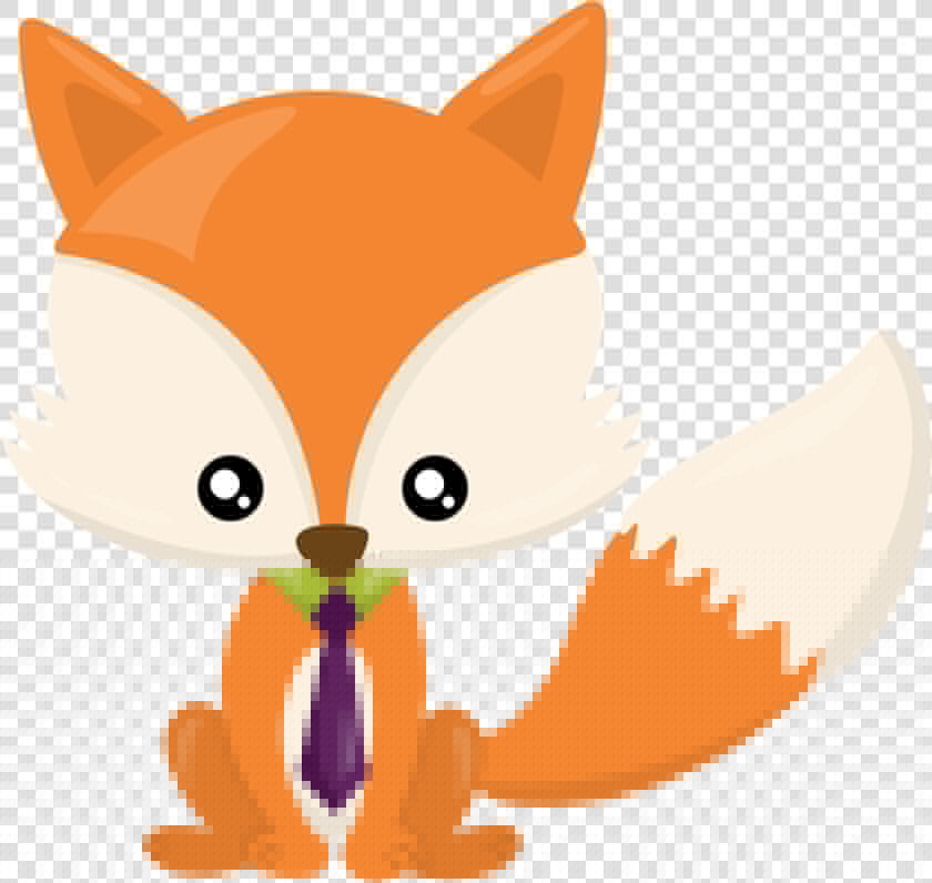 Transparent Cute Fox Clipart   Cartoon Cute Little Fox  HD Png DownloadTransparent PNG