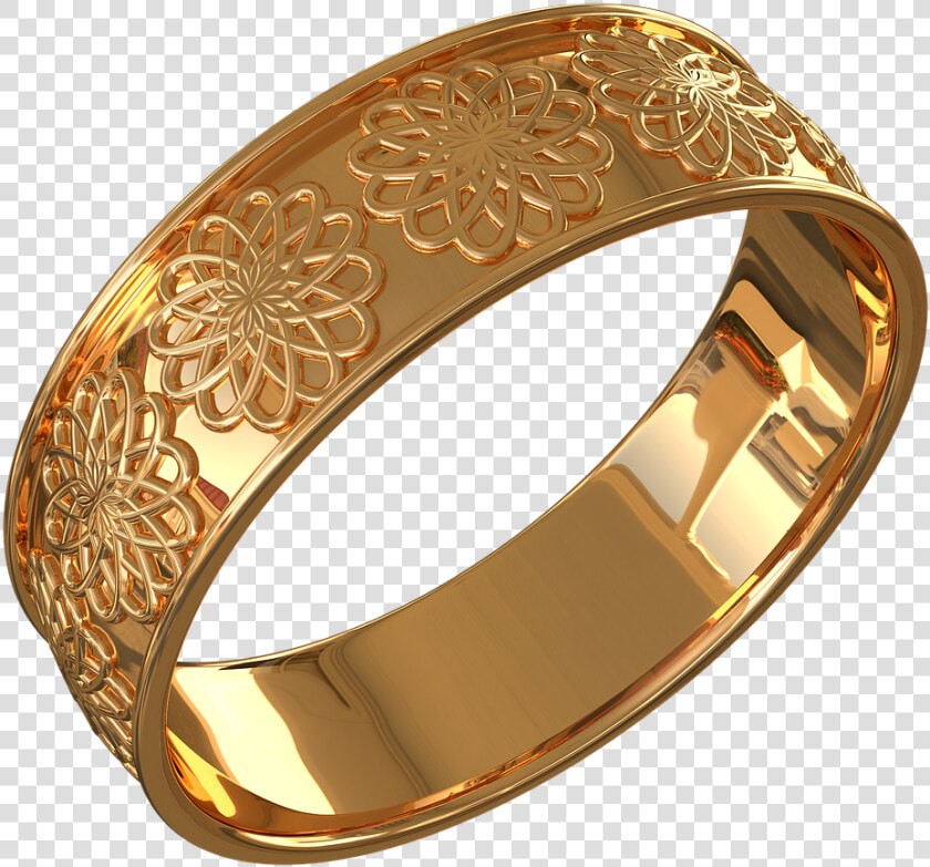 Ring With Ornament  Ornament  Transparent Background   Bangle  HD Png DownloadTransparent PNG