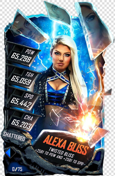 Wwe Supercard Aj Styles Shattered  HD Png DownloadTransparent PNG