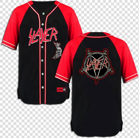 Show No Mercy Baseball Jersey   Slayer Jersey  HD Png DownloadTransparent PNG