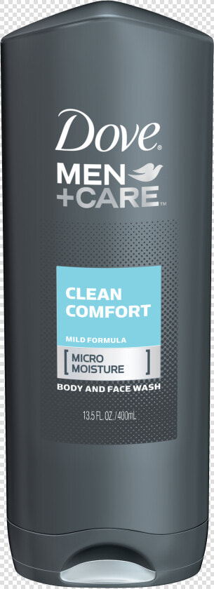 Dove Men Care Clean Comfort Body And Face Wash   Dove Men Care Clean Comfort  HD Png DownloadTransparent PNG