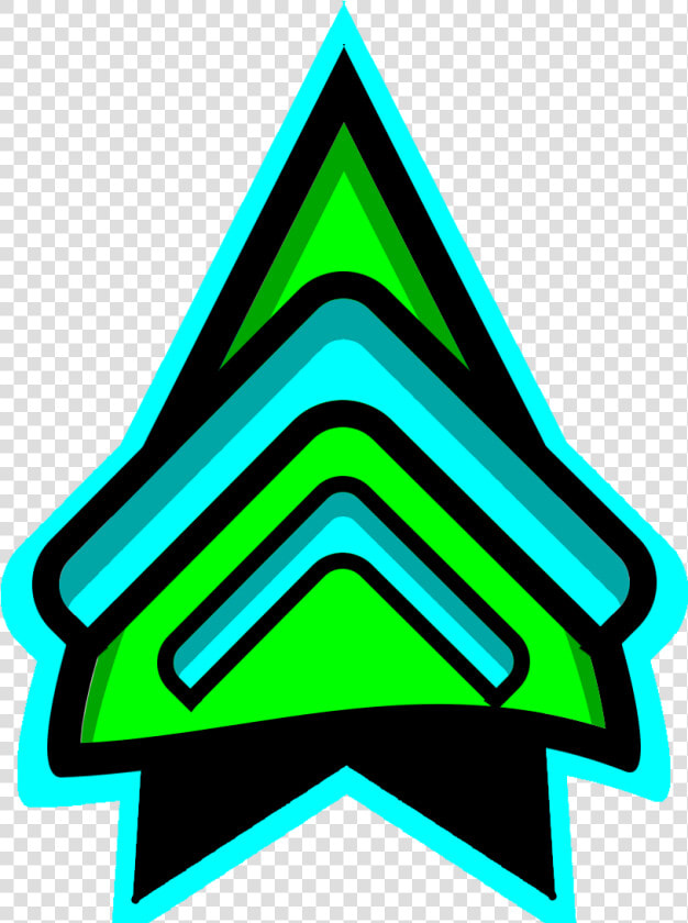 Geometry Dash Ship Png   Geometry Dash Cube In Color  Transparent PngTransparent PNG