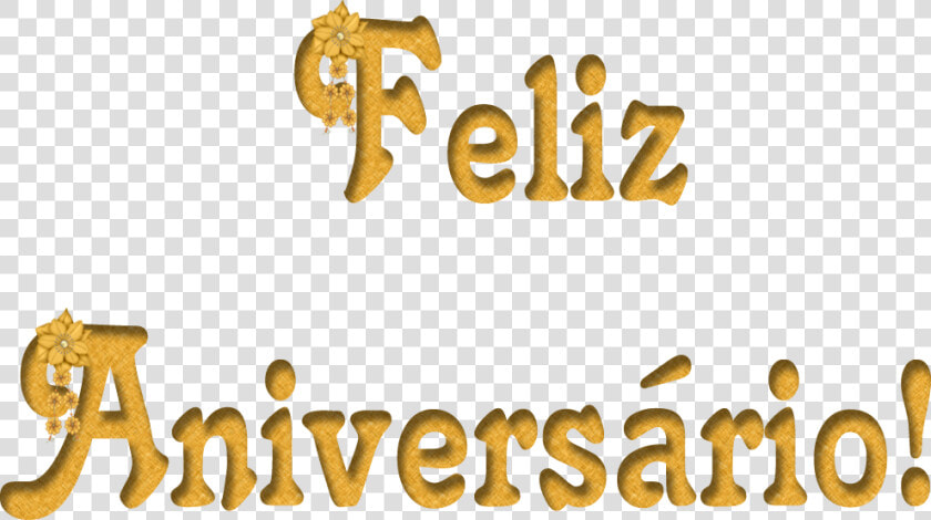 Clip Art Feliz Aniversario Dourado Png   Palavra Aniversário Png  Transparent PngTransparent PNG