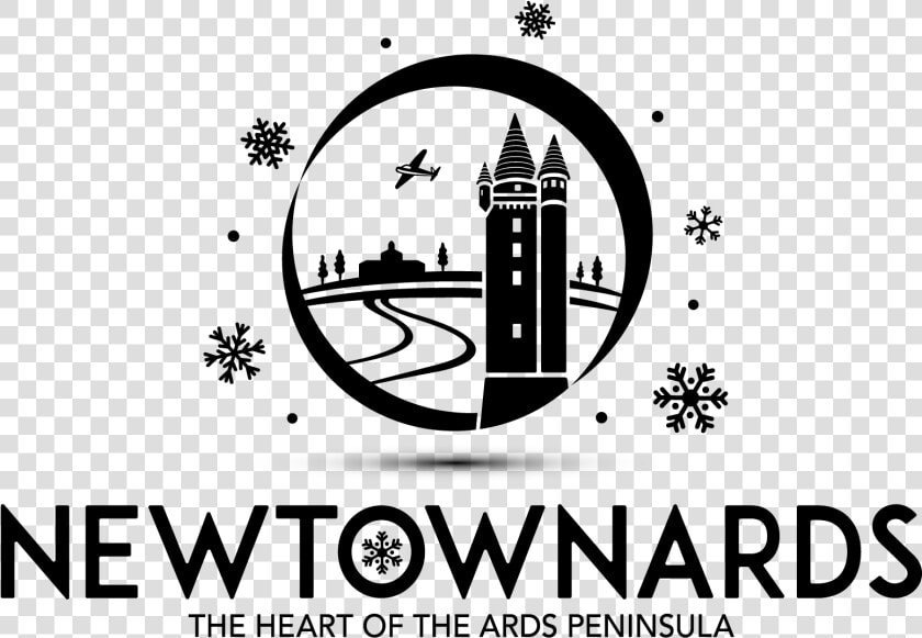 Newtownards Christmas Logo Mono Black Png   Png Download   New Prudential Mortgage Bank  Transparent PngTransparent PNG