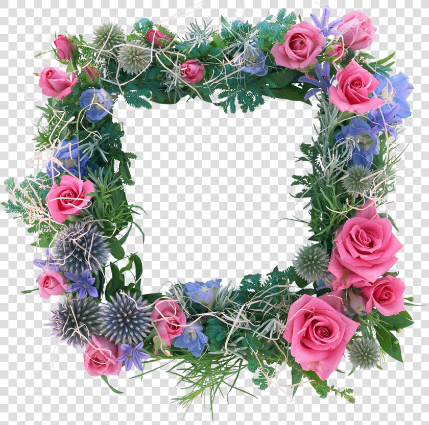 Marcos Para Fotos Facebook   Marcos Para Fotos Con Flores Hermosas  HD Png DownloadTransparent PNG