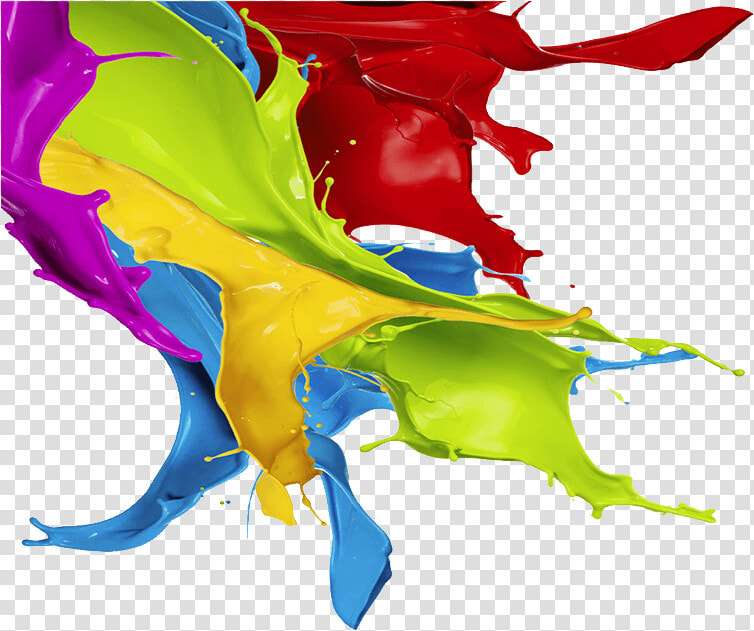 Colour Splash Paint Png   Multi Colour Paint Splash  Transparent PngTransparent PNG
