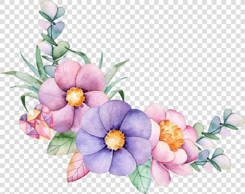 05 Watercolor Drawing  Leaves  Moldings  Invitations  HD Png DownloadTransparent PNG