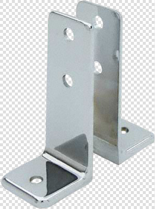 1132 Chrome Plated Zamac  L   Chrome Plated Angle Brackets  HD Png DownloadTransparent PNG