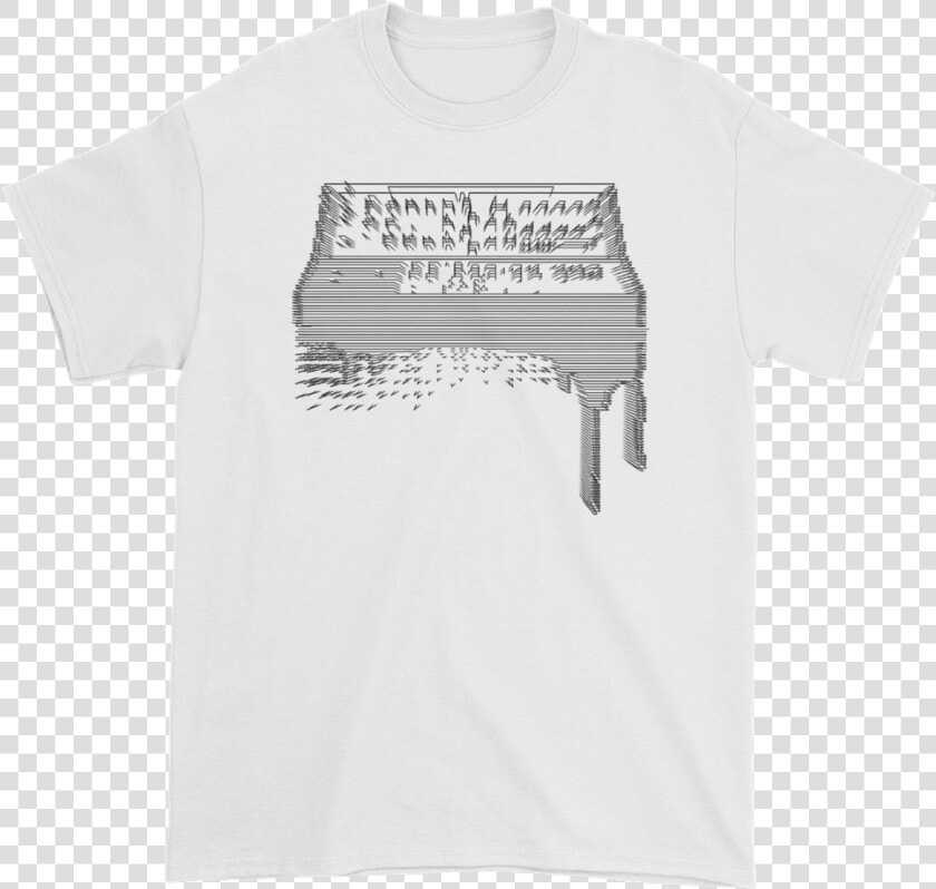Image Of Rzrshrp Scanline Synth Logo T shirt   Musical Keyboard  HD Png DownloadTransparent PNG