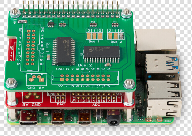 Raspberry Pi Expansion   Electronic Component  HD Png DownloadTransparent PNG