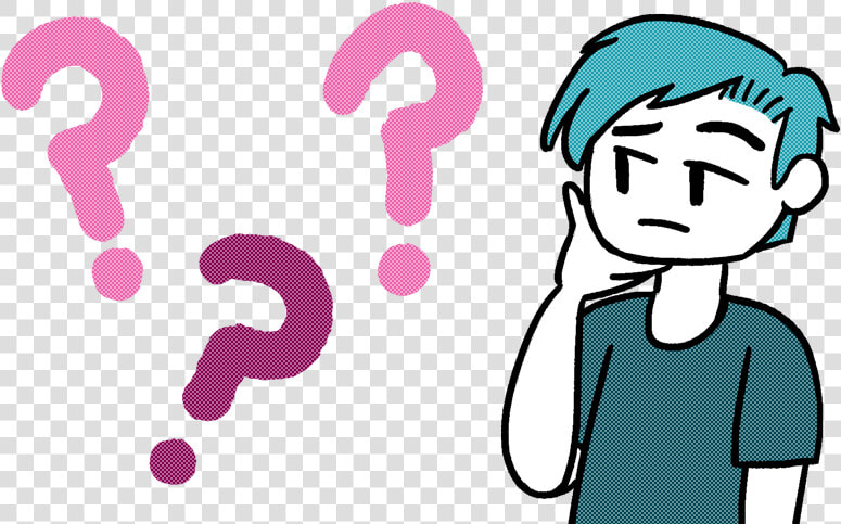 A Drawn Image Of A Person Holds Their Hand Up To Their   Drawn Person Png  Transparent PngTransparent PNG