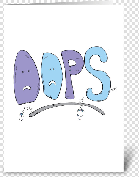 Oops Greeting Card  HD Png DownloadTransparent PNG