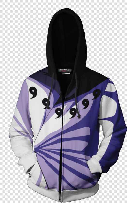 Naruto Madara Uchiha 6 Paths Cosplay Zip Up Hoodie   Madara Hoodie  HD Png DownloadTransparent PNG