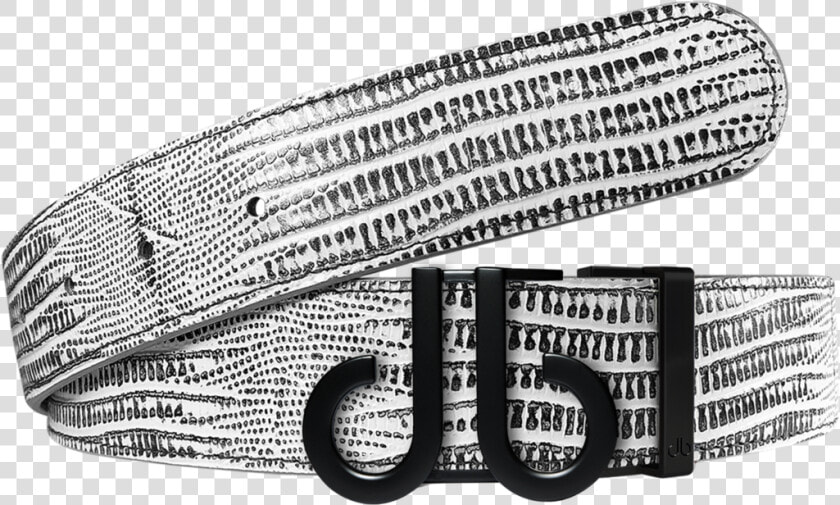 Black And White Lizard Texture Leather Belt With Matte   Bracelet  HD Png DownloadTransparent PNG