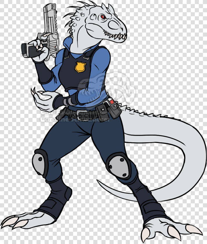 An Anthro Indominus Rex Dressed As Judy Hopps From  HD Png DownloadTransparent PNG