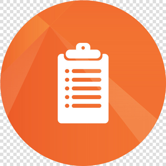 10 step Process Icon Orange   Circle  HD Png DownloadTransparent PNG