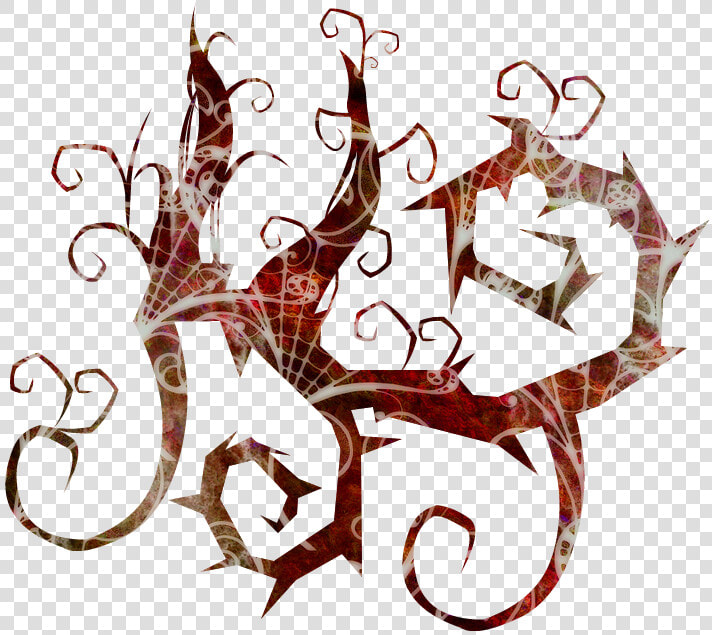 Tim Burton Style Masked Textures   Illustration  HD Png DownloadTransparent PNG