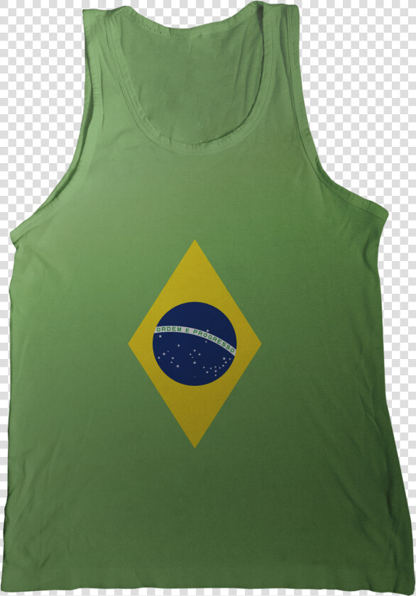 Brazil Flag Tank Top   Flag Of Brazil  HD Png DownloadTransparent PNG