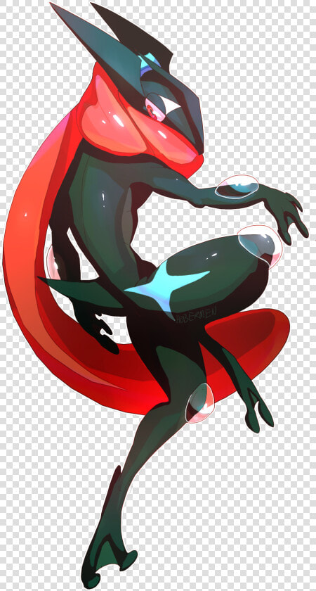 Me Shiny Greninja  Zed   Pokemon Shiny Greninja Fanart  HD Png DownloadTransparent PNG